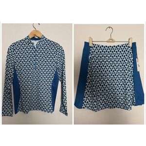 TAIL Two-Piece Skort Top Set Outfit Women's Small Tennis Golf  Pickleball New